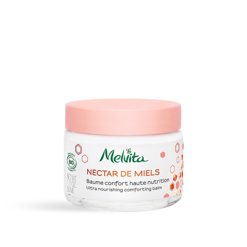 Balsamo viso comfort nutriente Nectar de Miels - Melvita