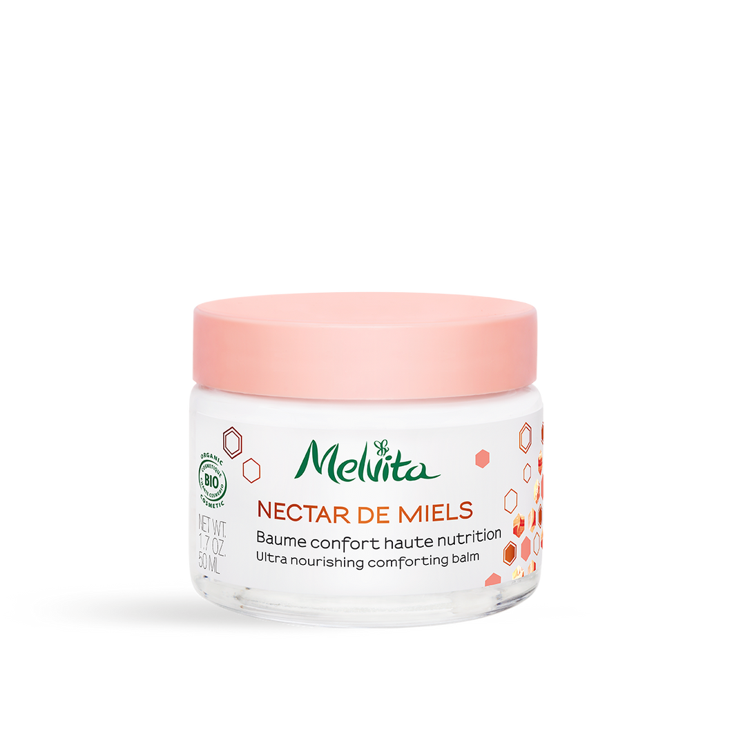 Balsamo viso comfort nutriente Nectar de Miels - Melvita