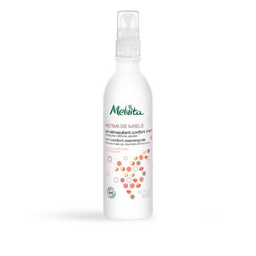 Latte struccante lenitivo Nectar de Miels - Melvita