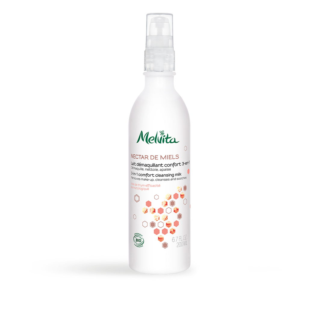 Latte struccante lenitivo Nectar de Miels - Melvita
